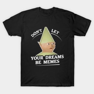 Don't Let Your Dreams Be Memes T-Shirt